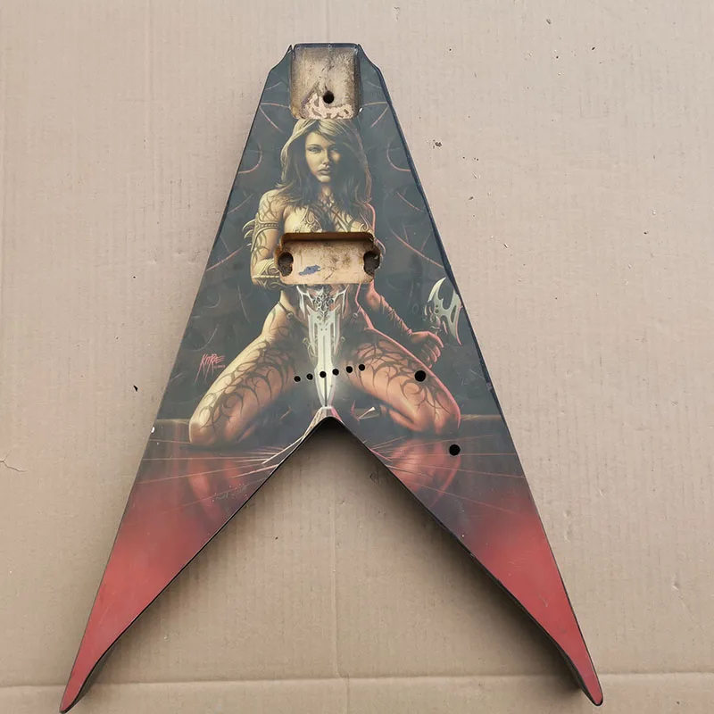 

JNTM, полуготовый корпус для электрогитары, незавершенная часть гитары «сделай сам», корпус гитары (1744)