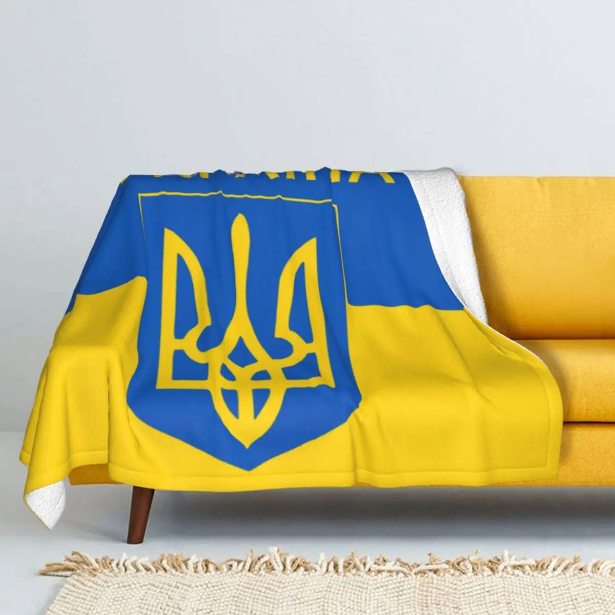 

Украинская маска Qlmrkfca3o3, зимнее утолщенное Двухслойное шерстяное одеяло, фланелевое одеяло, теплое постельное белье, диван, детское мультяш...