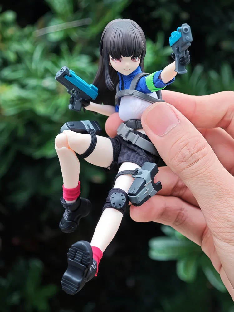 Коллекционная шарнирная фигурка Eden Industrial, 6 дюймов, в одежде, BJD, с черной железной подставкой, в слепой коробке, модный коллекционный настольный сувенир, подарок (art.: 3920dbc2954cd) - 3920dbc2954cd