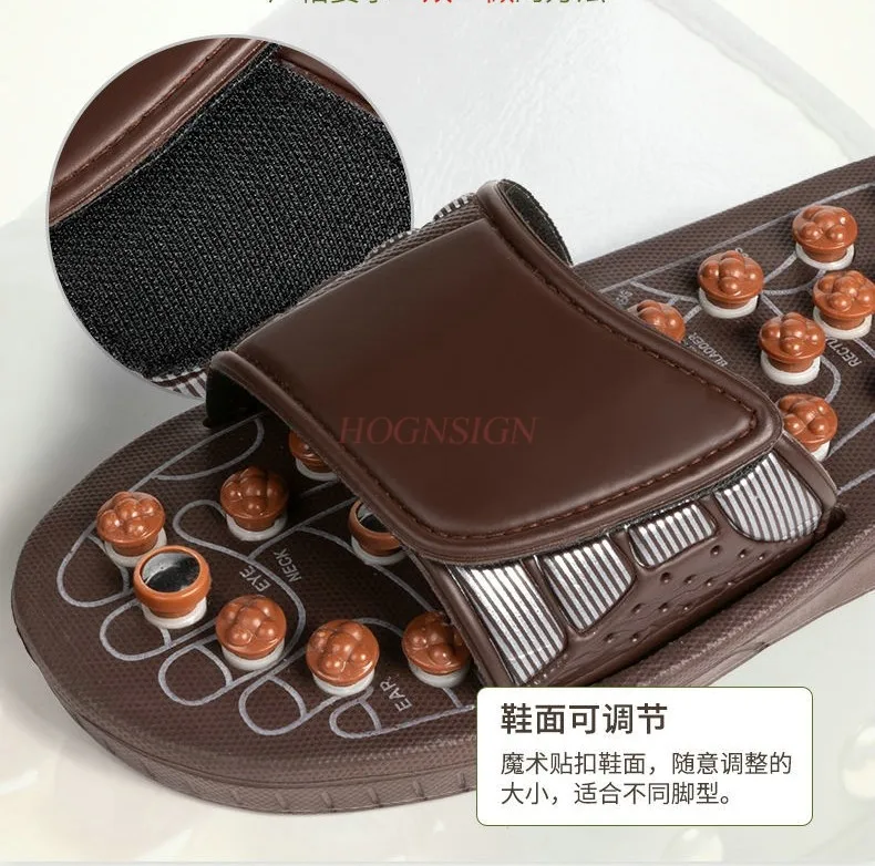 Массажные тапочки для здоровья подошва ног акупунктурная точка магнитотерапия