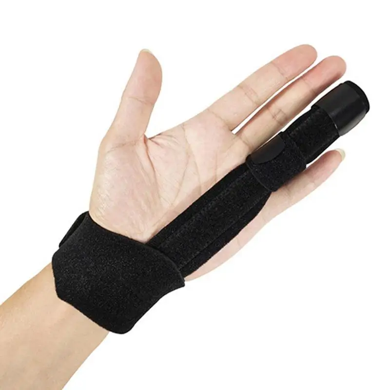 

Trigger Finger Brace Ventilate Finger Splints For Broken Finger Protective Finger Guard Knuckle Immobilization For Index Middle