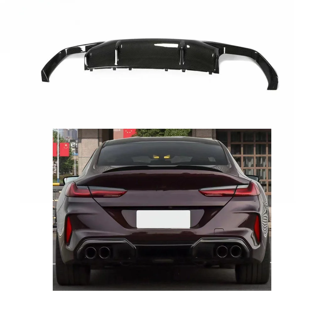 

Car bumper diffuser for BMW M8 F91 F92 F93 carbon fiber diffuser