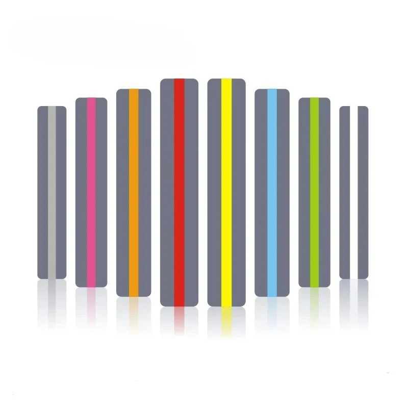 

8 шт., закладка для помощи в чтении, помогающая с дислексии для детей, полоски для управляемого чтения, полоски с подсветкой, цветные накладки, закладки с подсветкой