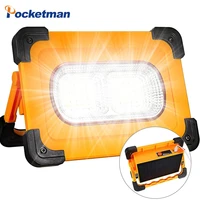 portable foldable cob led work light handheld searchlight waterproof flood light 180 degree rotatable spotlight emergency light