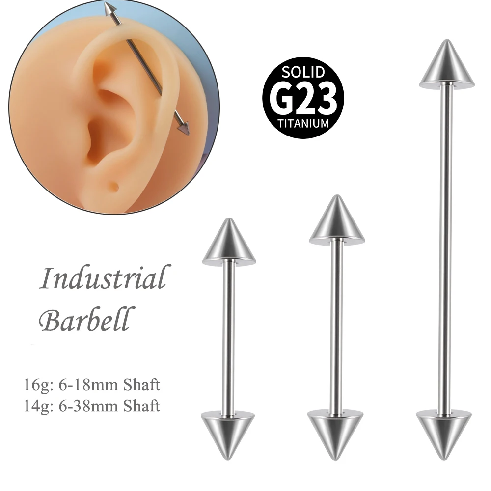 Титановый конус для пирсинга