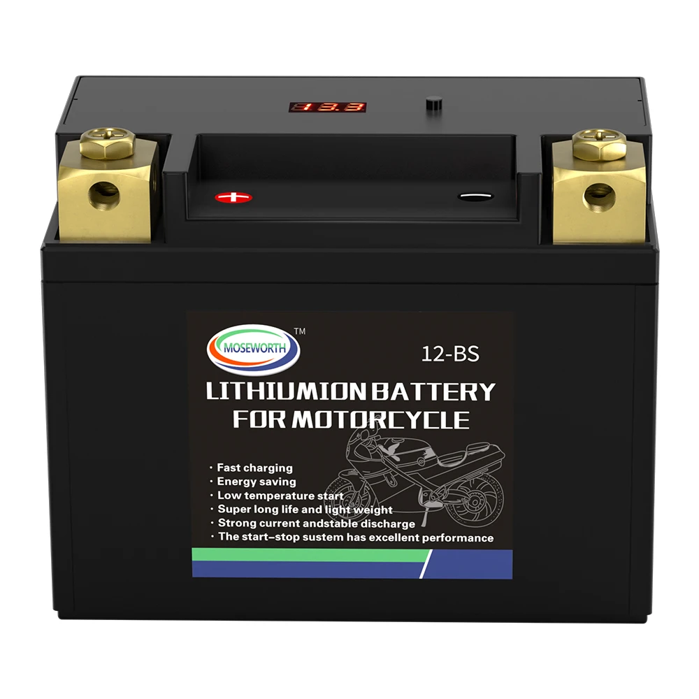 

Аккумулятор YTX12-BS для мотоцикла, высокопроизводительная аккумуляторная батарея для квадроцикла, совместима с скутером ATV UTV