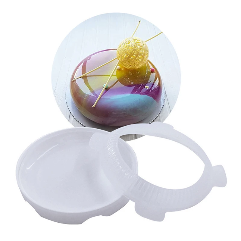 

1set Round Silicone Cake Mold For Mousses Cakes Baking Pan Decorating Tools