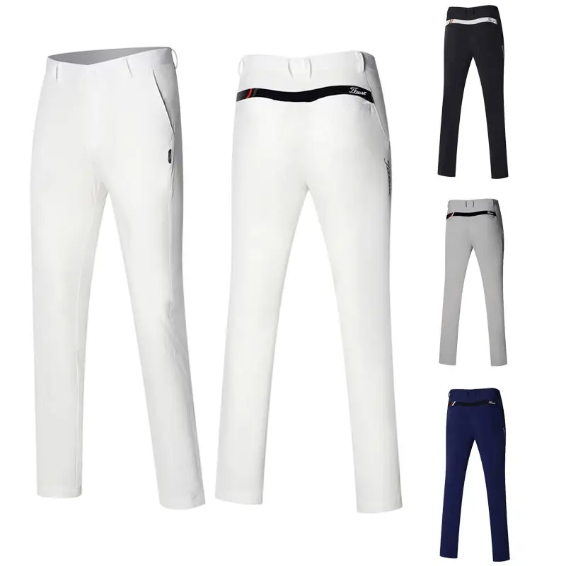 

2023 Summer New Golf Clothing for Men Ball Pants Outdoor Sports Breathable Casual Pants Quick-drying Thin Golf Pants for Men