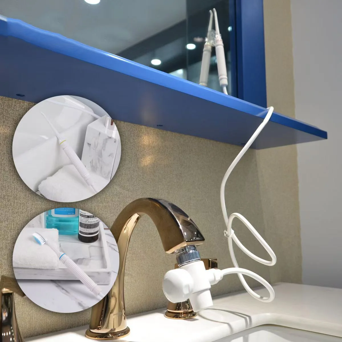 2 в 1 устройство для чистки полости рта