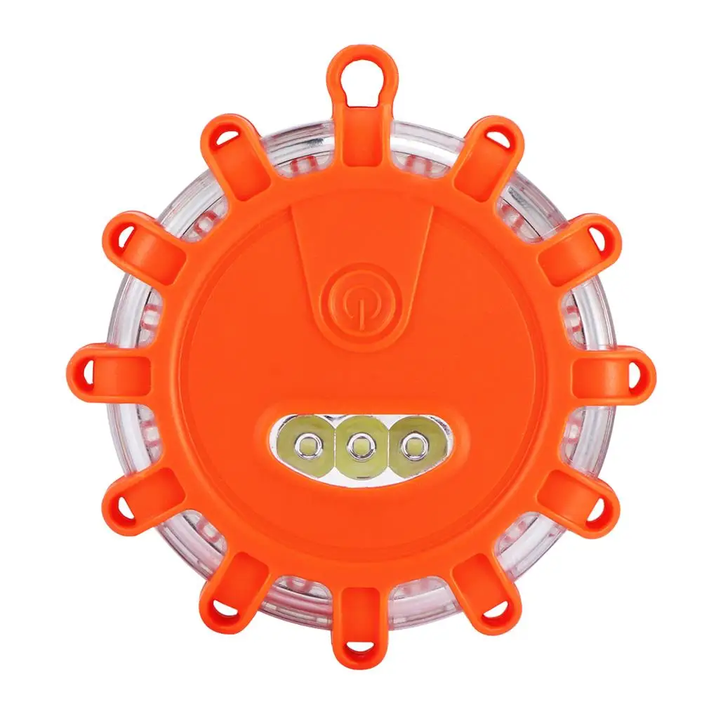 

LED Flare Reusable Emergency Light 360 Viewing Angle Adjustable Barricade Warning Lights Portable Rotary Flash Lamp