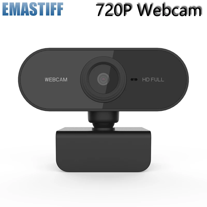 Webcam 720P Full HD Web Camera With Microphone USB Plug Web Cam For PC Computer Mac Laptop Desktop YouTube Skype Mini Camera