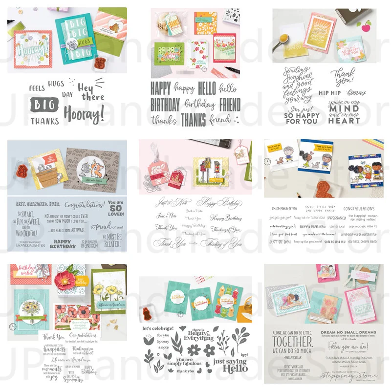 

Clear Stamps Scrapbooking Template Decoration Making Card Stencil DIY Embossing For Decor No Metal Cutting Dies 2022 New Arrival