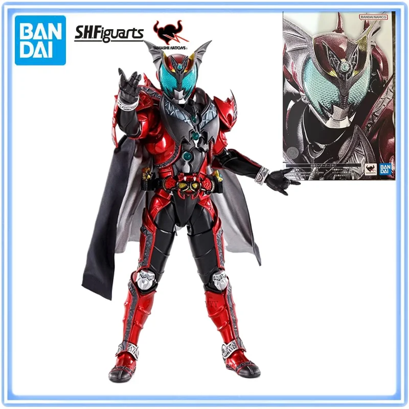 Оригинальная экшн-фигурка Bandai в масках Райдер Kiva S.H. Фигурка Dark модель подарок