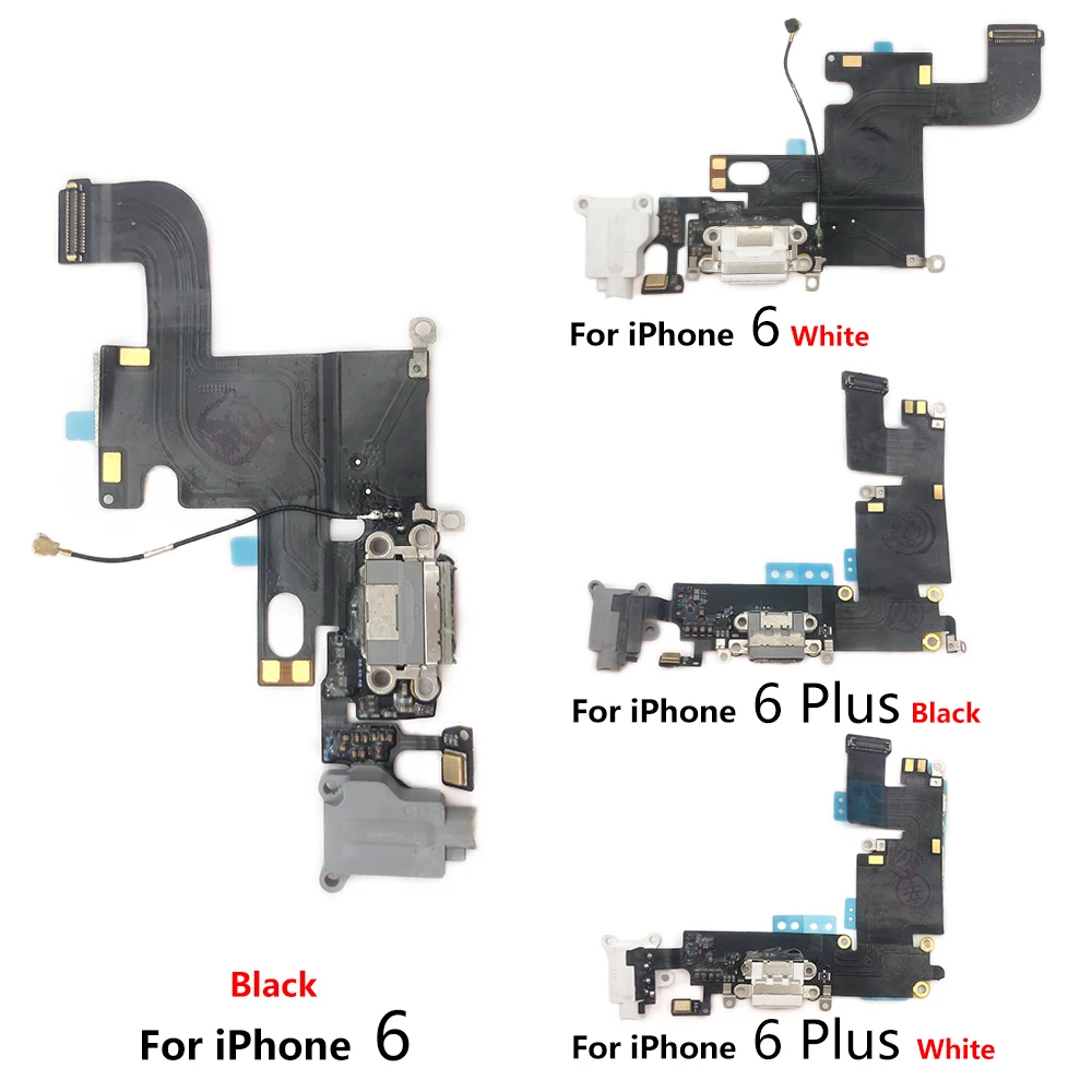 

Bottom USB Charger Port Board For Dock Charging Flex Cable For Iphone 6 6S 7 8 Plus Mobile Phone Parts