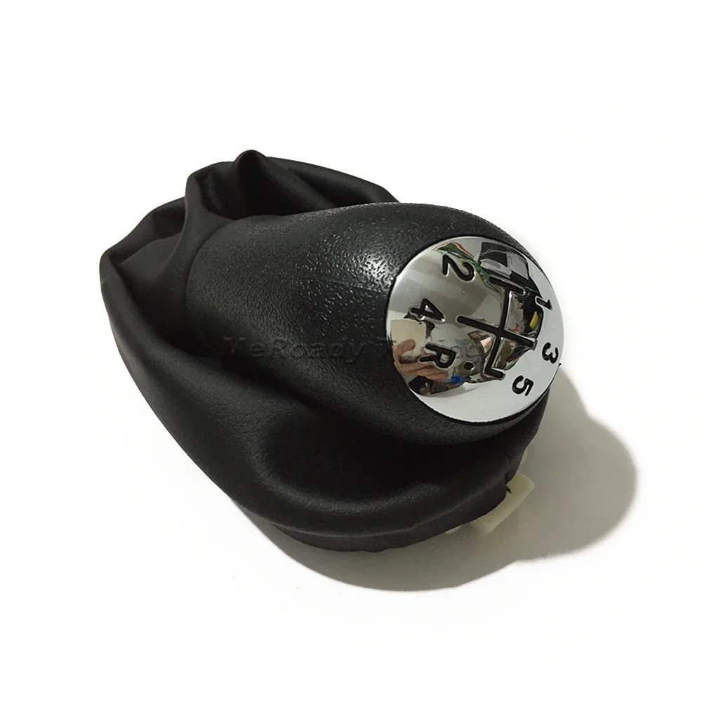 

Кожаный 5-скоростной чехол с ручкой рычага переключения передач для Renault Clio Megane 2 Kangoo Dacia Logan Stepway 2015 интерьер