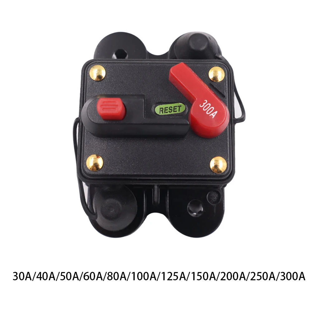 

Auto Speaker Circuit Breaker IP67 Waterproof Short-circuit Protection Fuse