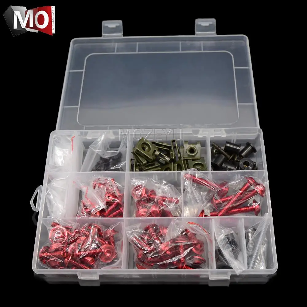 For HONDA CBR600F CBR600F2 F3 F4 F4i CBR600F4i CBR600 CBR900 CBR900RR CBR650F CB650F CB250R Windshield Body Fairing Bolts Screws