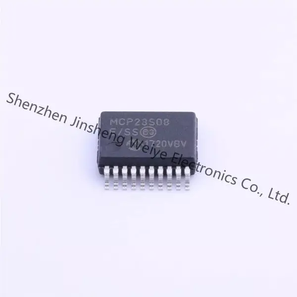 

MCP23S08-E/SS MCP23S08-E/SO MCP23S08-E/ML MCP23S08-E/P Interface Chip IC Interface-I/O expander In/Out SPI int to demand PCB BOM