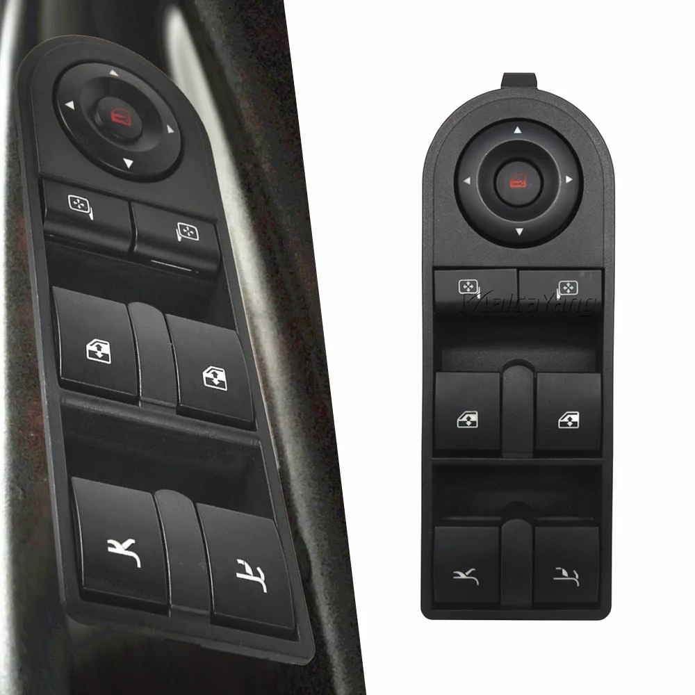 

Электрическая кнопка переключения стеклоподъемника для Vauxhall Tigra Twintop OPEL TIGRA B 2004 2005 2006-2009, автомобильные аксессуары 93162636