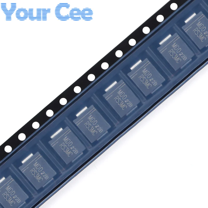 

50PCS RS3MC S10MC S6MC S5MC SMC 1000V SMD Rectifier Diode