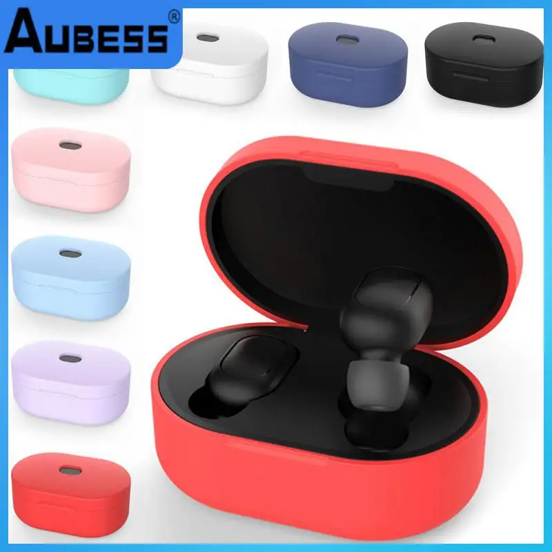 Silicone Protective Drop Protection Sleeve Non-slip Protective Cover Protective Cover Non-slip Protective Earphone Cover Case