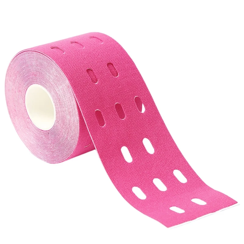 Перфорированная кинезиологическая лента Y1UB протектор колена дышащий эластичный