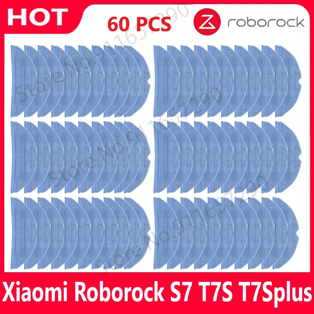 XiaoMi Roborock S7 S70 S75 S7Max S7MaxV T7s Plus Mop Pad Vacuum Cleaner Robot Rags Parts Cloths Accessories |