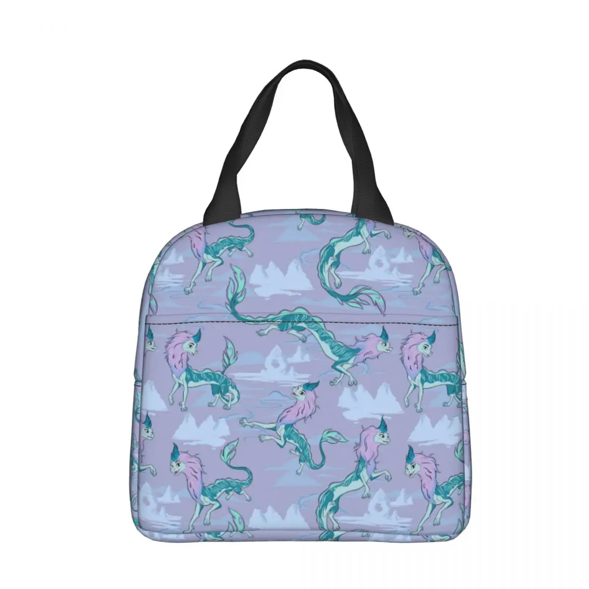 Leakproof Meal Container Cooler Bag Tote Lunch Box Bento Pouch