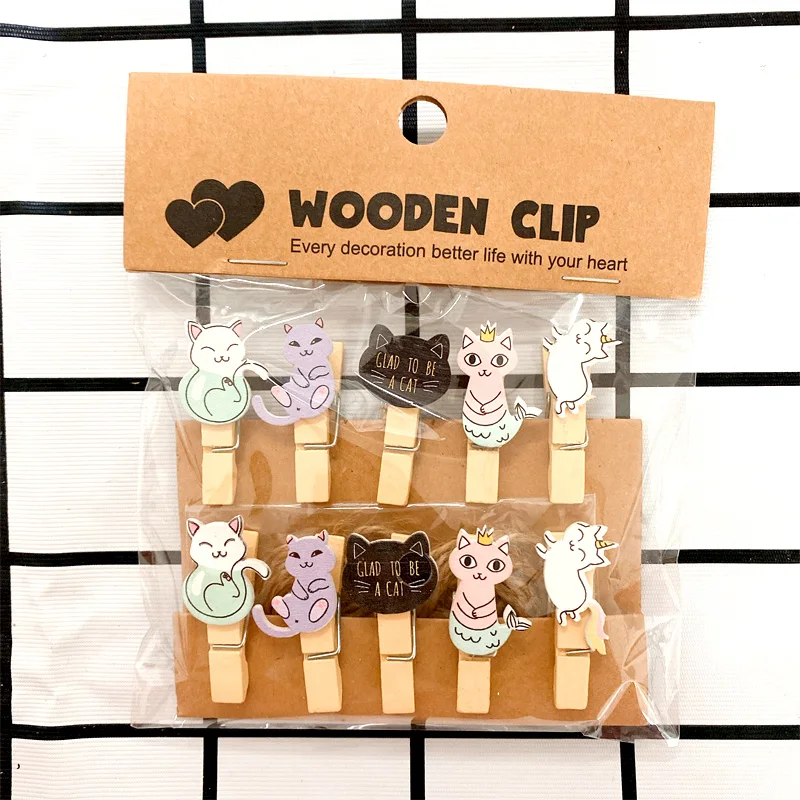 

Деревянные канцелярские зажимы CBTstationery
