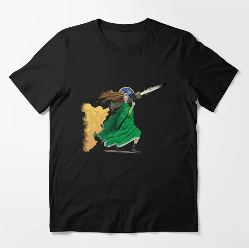 

Saint. Javelin Slava Ukraine UKRAINI Men T-Shirt Short Sleeve Casual 100% Cotton O-Neck Summer Tees