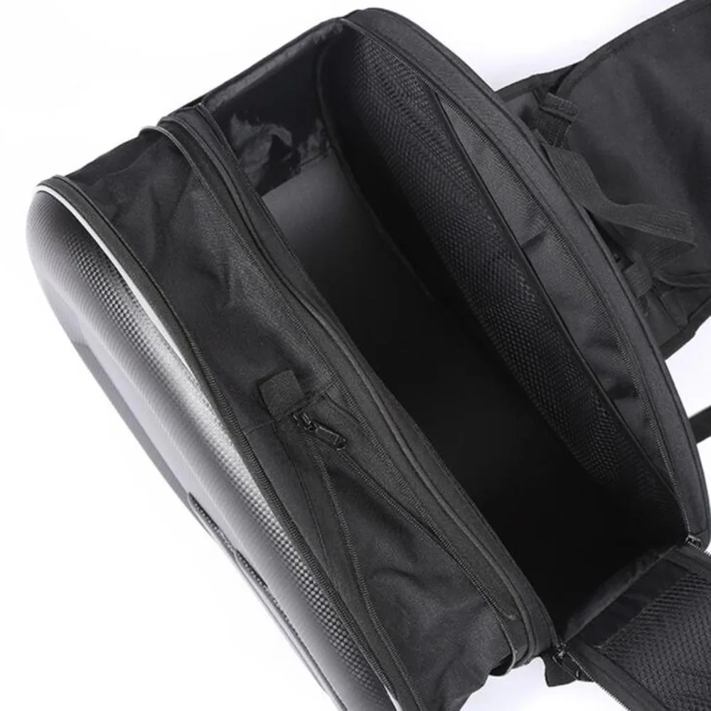 

58L Universal Waterproof Motorcycle Saddle Bag Oxford Cloth Black Left Right Racing Race Moto Helmet Travel Bags Suitcase