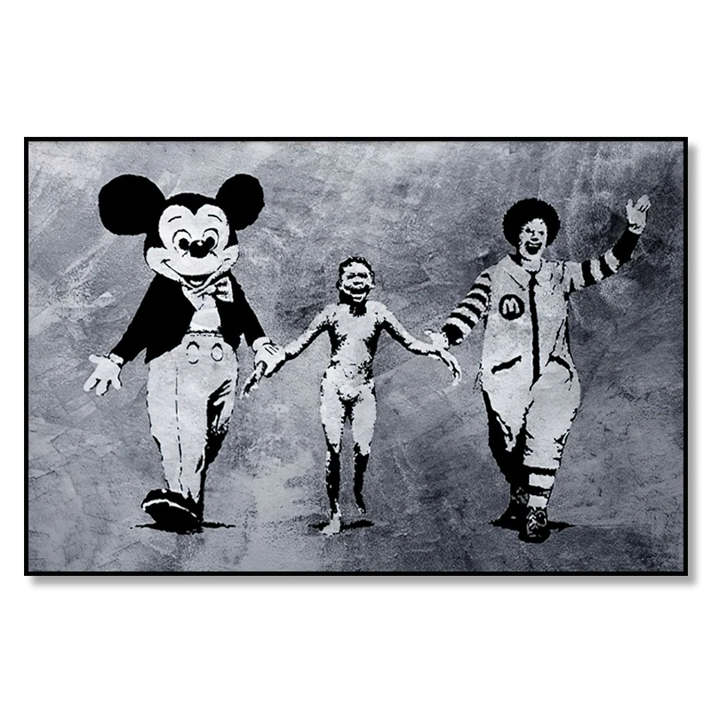 

Настенная картина Бэнкси Abstract