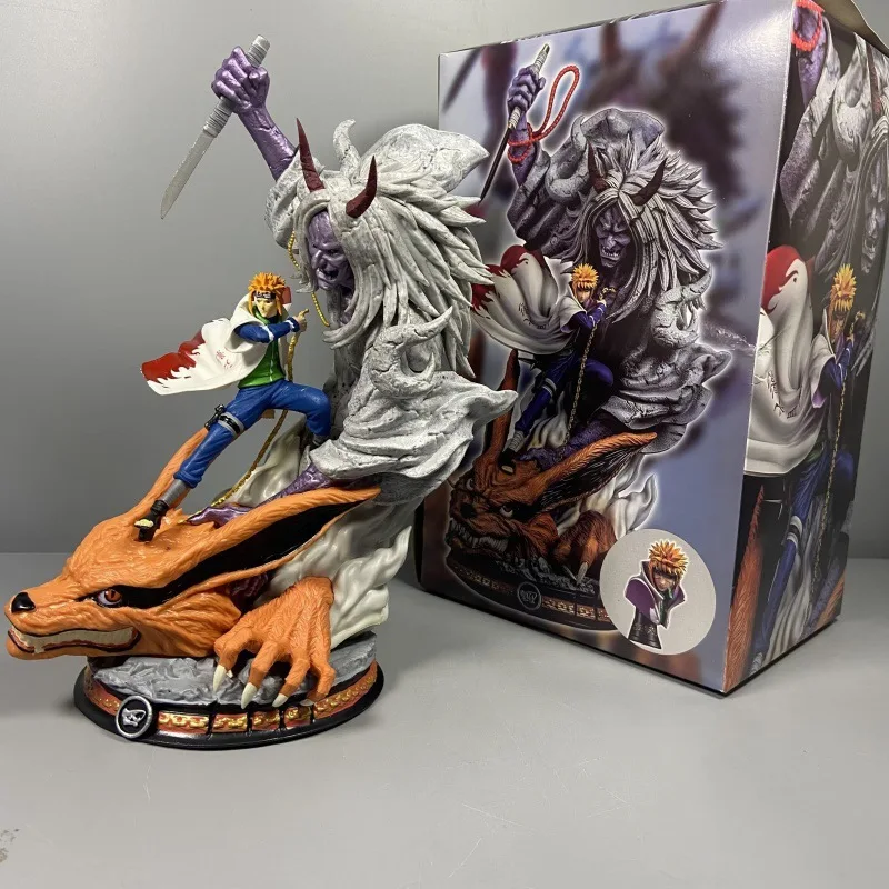 

Мультяшный Аниме Naruto Shippuden Namikaze Minato Battle Ver. GK ПВХ экшн-Фигурка Статуя Коллекционная модель детские игрушки куклы Подарки