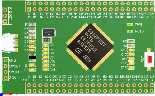 Материнская плата Gd32f307vct6 заменяет системную плату STM32 MCU F103 Super Vet6 макетная Vct6 M4 |