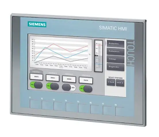 6AV2123-2MB03-0AX0 6AV21232MB030AX0 KTP1200 Basic PN SIMATIC HMI KTP1200 Basic, базовая панель, управление клавишами/касанием, 12 