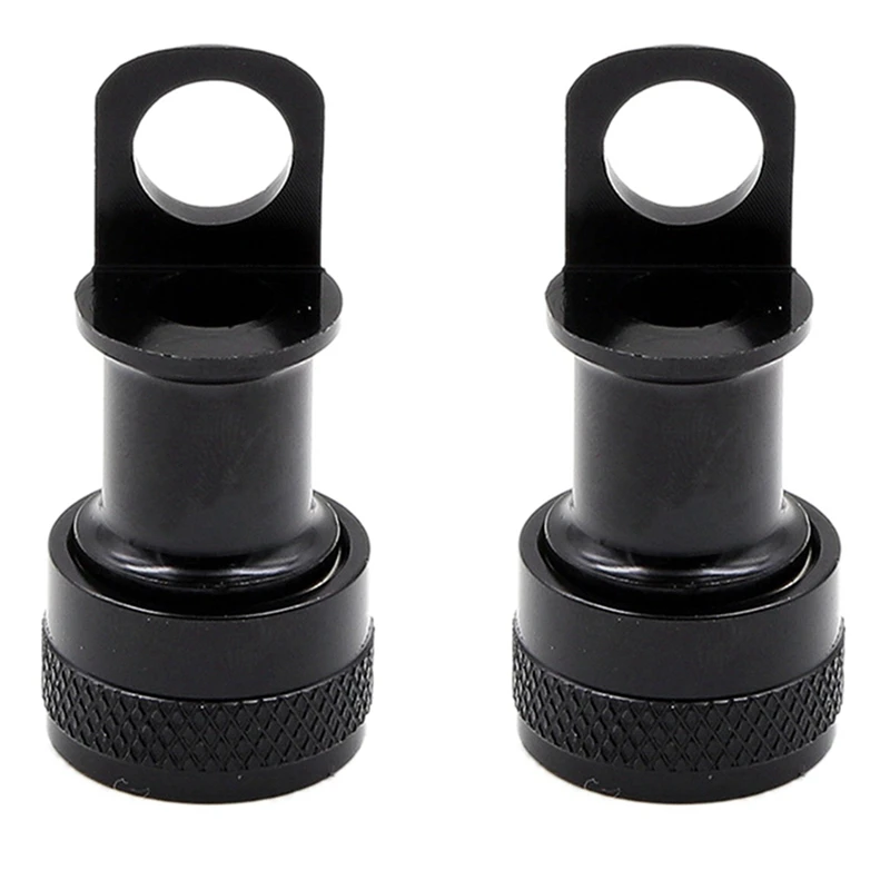 

2Pc Pedal Quick Release Buckle For Brompton Foldable Bike MKS Fast Buckle Folding Bike Mounting Seat Bicycle Part Black