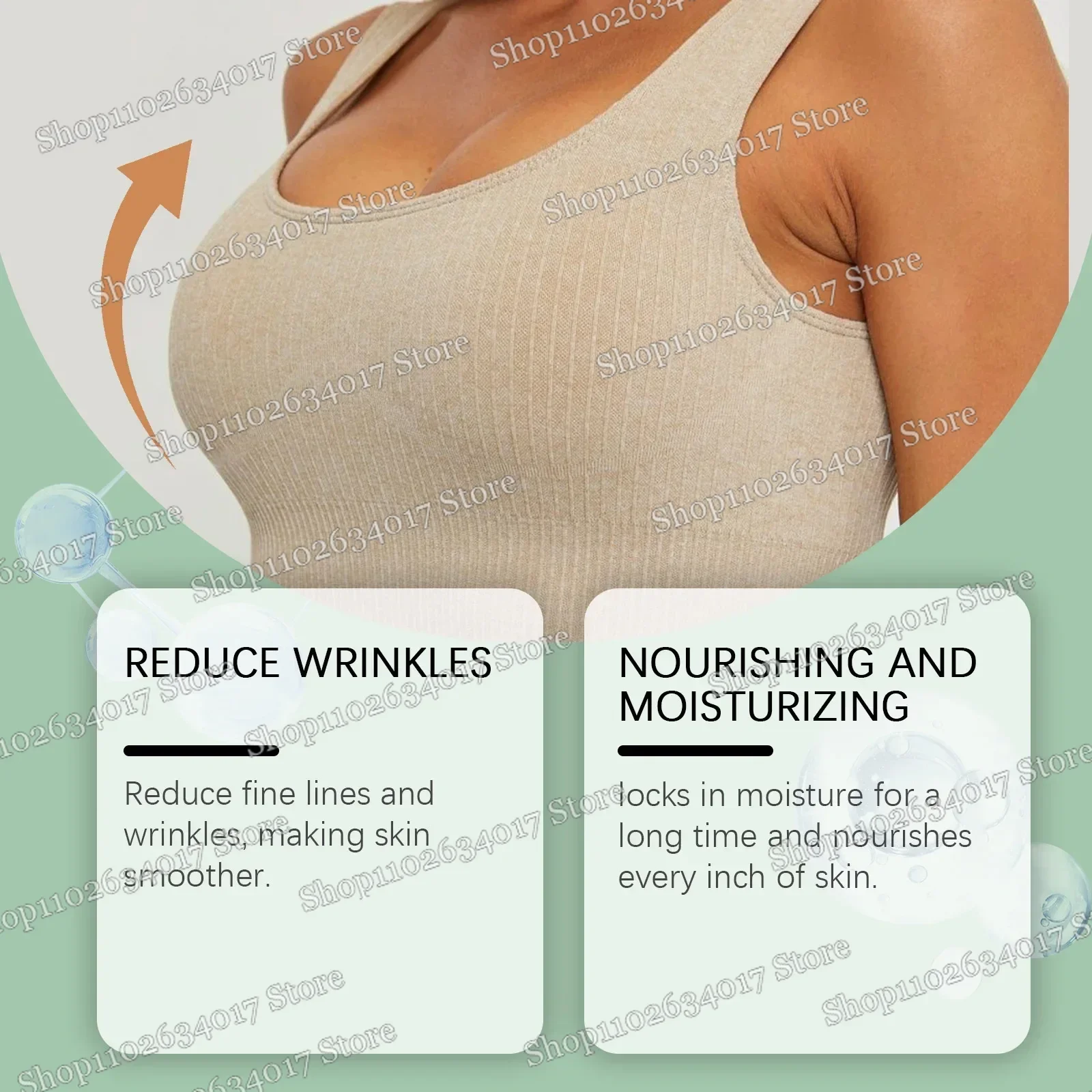 Увеличение эластичности Увлажняющий крем для тела