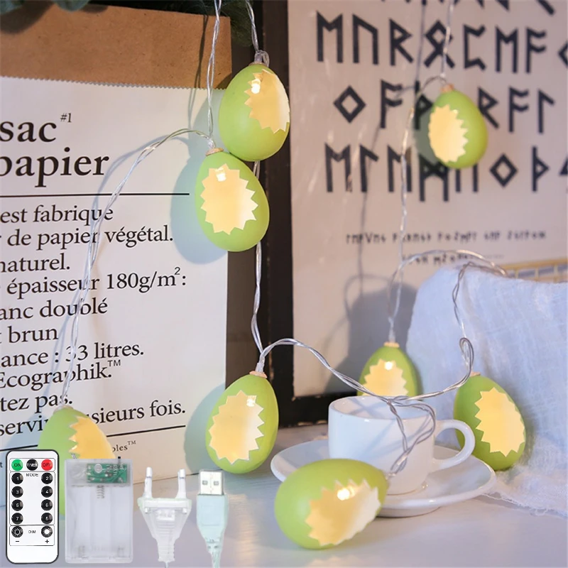 

Eggshell Fairy Garland Led Light String Curtain Lamp Chian Christmas New Year Wedding Garden Party Decor Home Outdoor Lighting