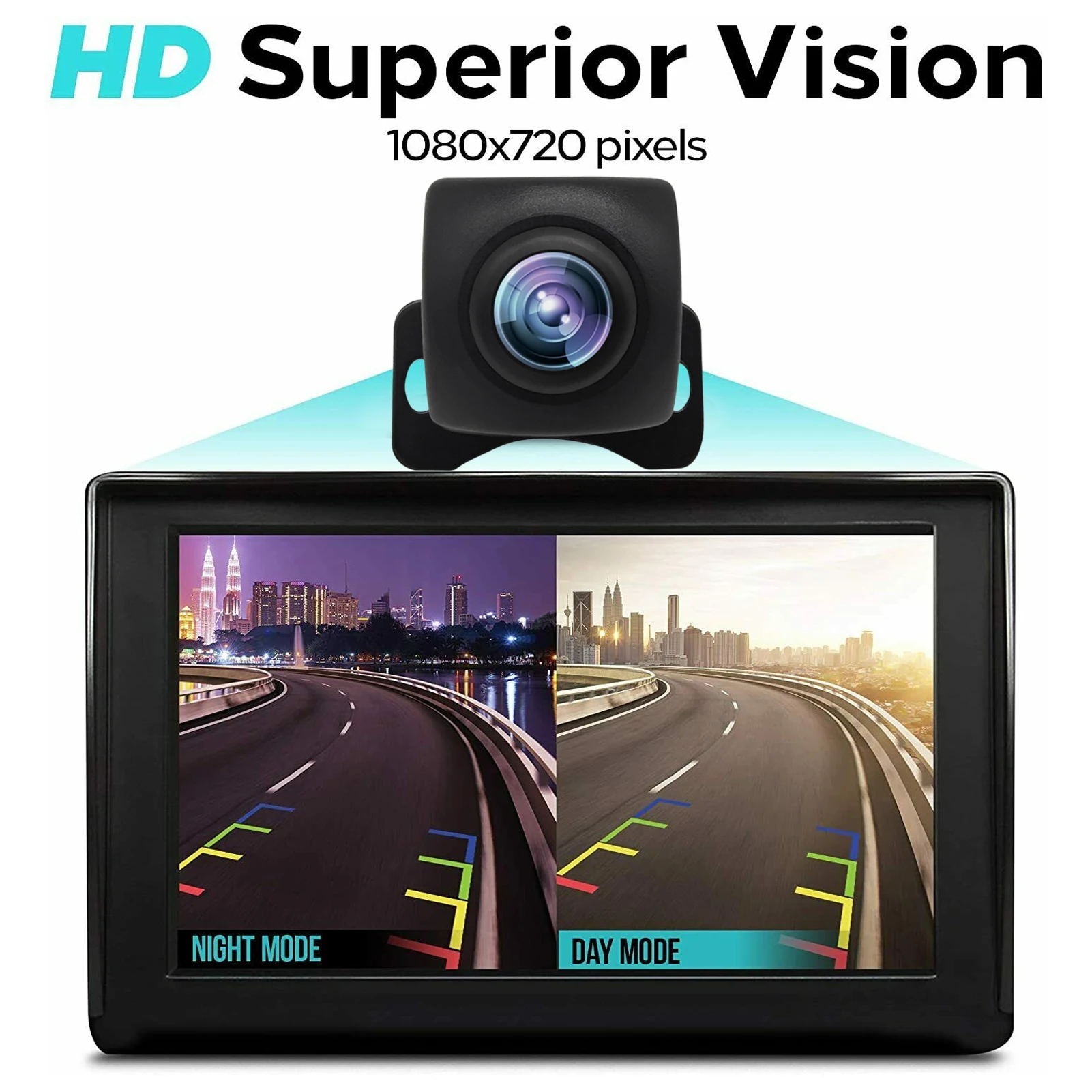 

Car Reversing Camera Vehicles WiFi Backup Camera With 170All-round View Angel High-Definition Night Vision Camera For Cars