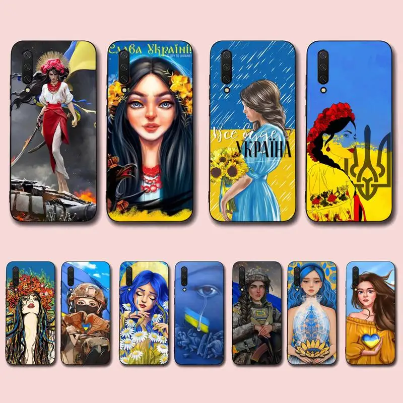 

Ukraine girl Phone Case for Xiaomi mi 5 6 8 9 10 lite pro SE Mix 2s 3 F1 Max2 3