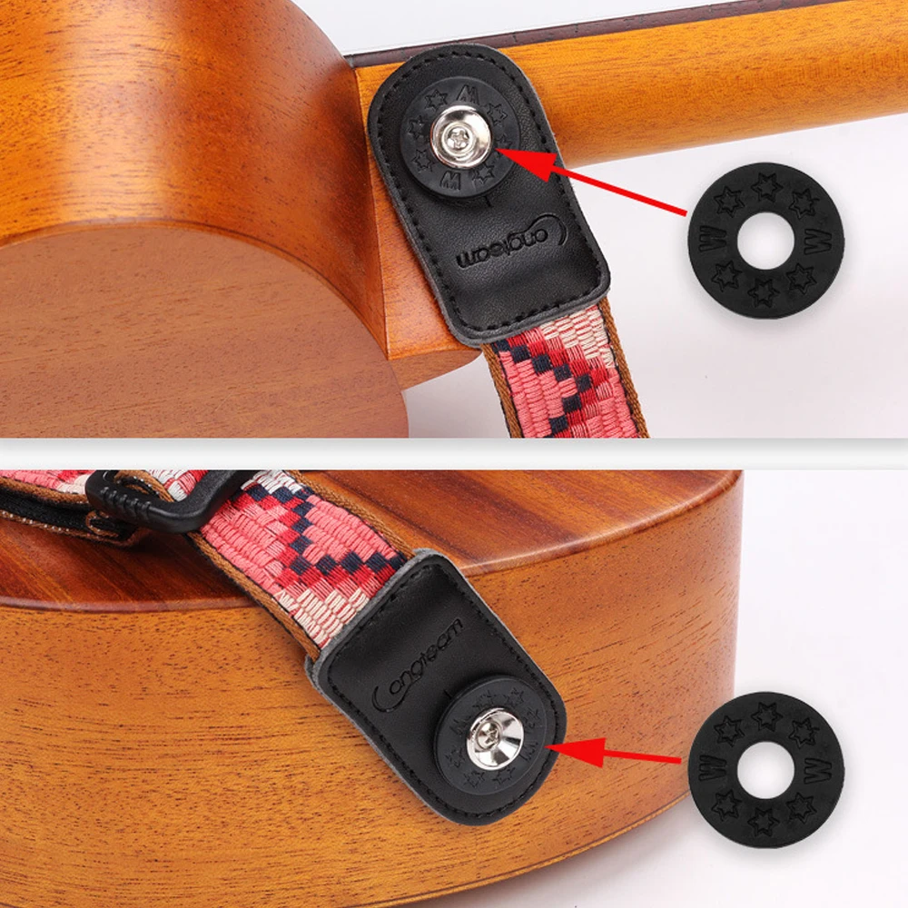 Замок для гитарного ремня из натуральной кожи универсальный адаптер головки