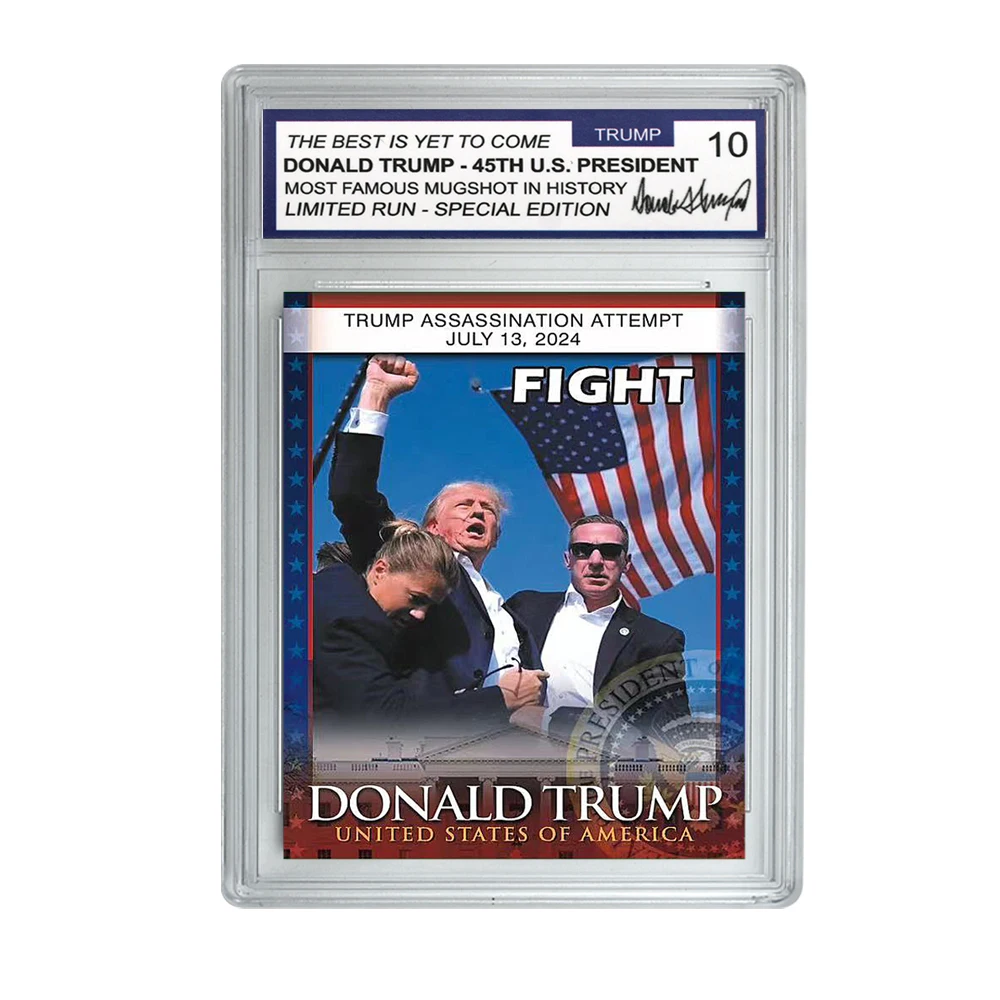 Дональд Трамп Убийство Посещаемости 13 Июля 2024 Г. Рейтинг Бумаги Коллекционная