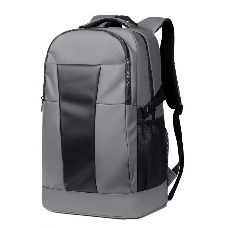 

Large Capacity Backpack Men WaterProof Oxford Gray Casual Outdoor Travel Backpack Men Laptop University Student School Bags