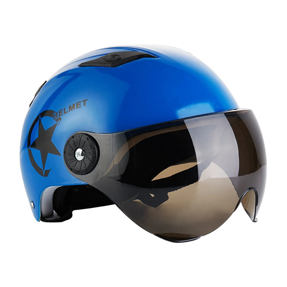 

Outdoor Motorcycle Bicycle Cycling Helmet Adjustable Protection Mirror Suitable For Scooters Electric Car Bike Accessories