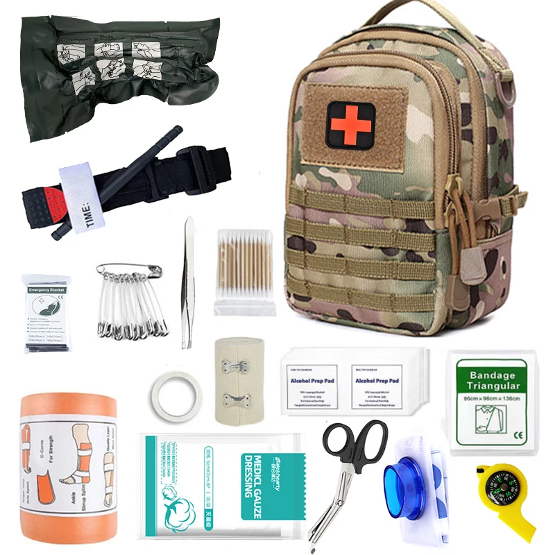 

First Aid Kit Survival Kits tourniquet Tool Emergency SOS Survival kit bandage Emergency Tactical