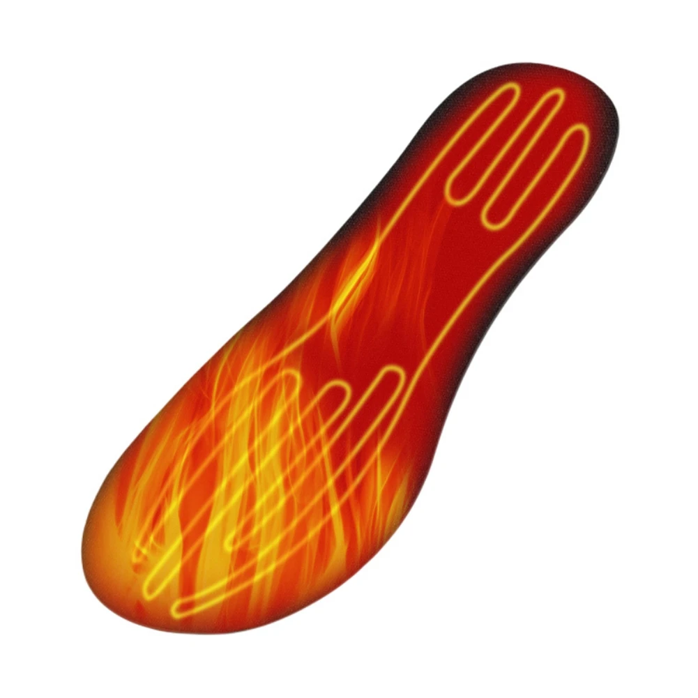 

Winter Warm Cutable Heating Insoles Thick Light Weight Ski USB Heated Insoles for Hiking Hunting Fishing