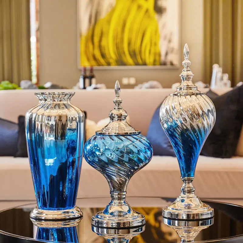 

Light Luxury High-grade Vase Decoration Living Room Household Table TV Cabinet Porch Model Room Soft Decoration