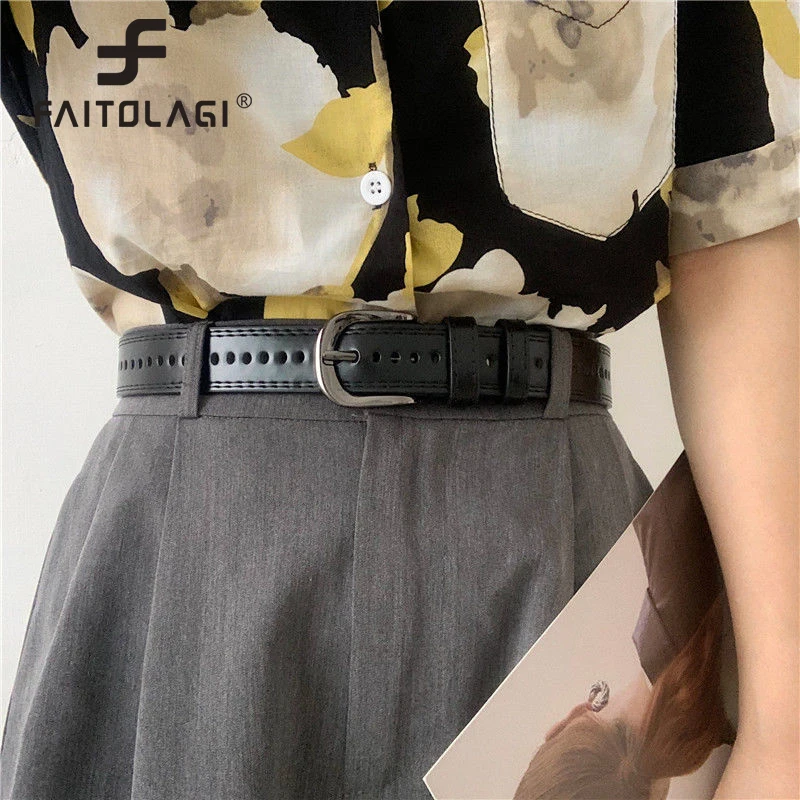 

Военный ремень для мужчин и женщин, простые классические ремни с пряжкой, модные джинсы из искусственной кожи, ремни на запястье, унисекс, ст...