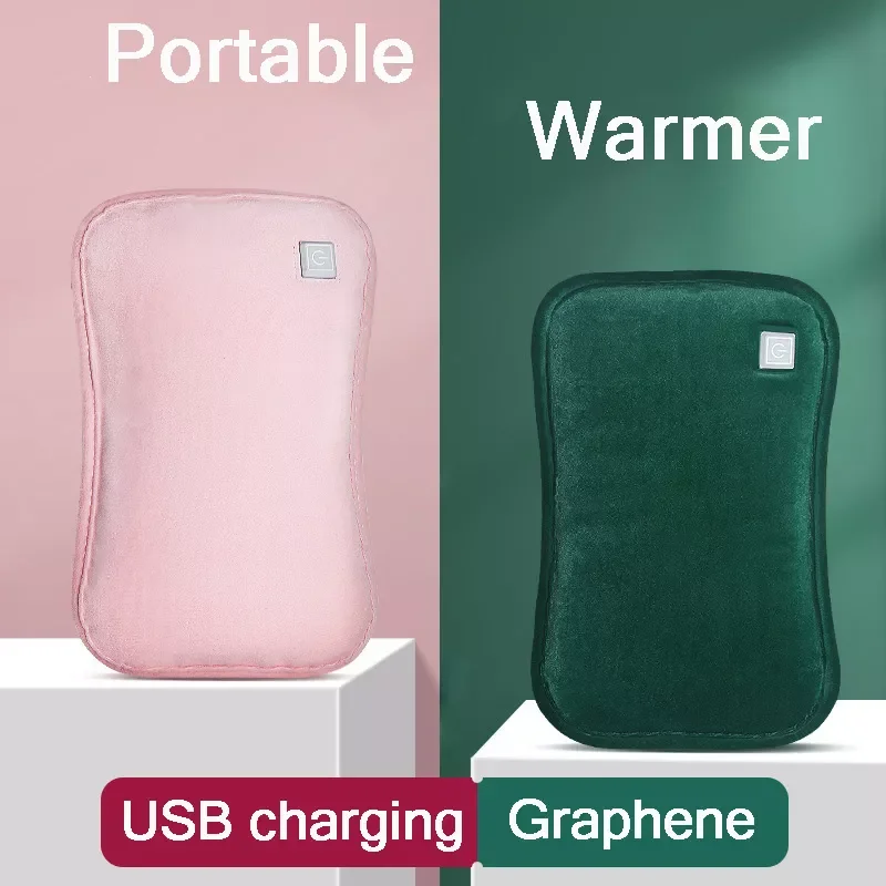 

USB Electric Heating Hand Warmer Graphene Heat Warm Bag Pillow Gloves Pad Winter Hot Thermal Clothes Automation hands Heater 5v