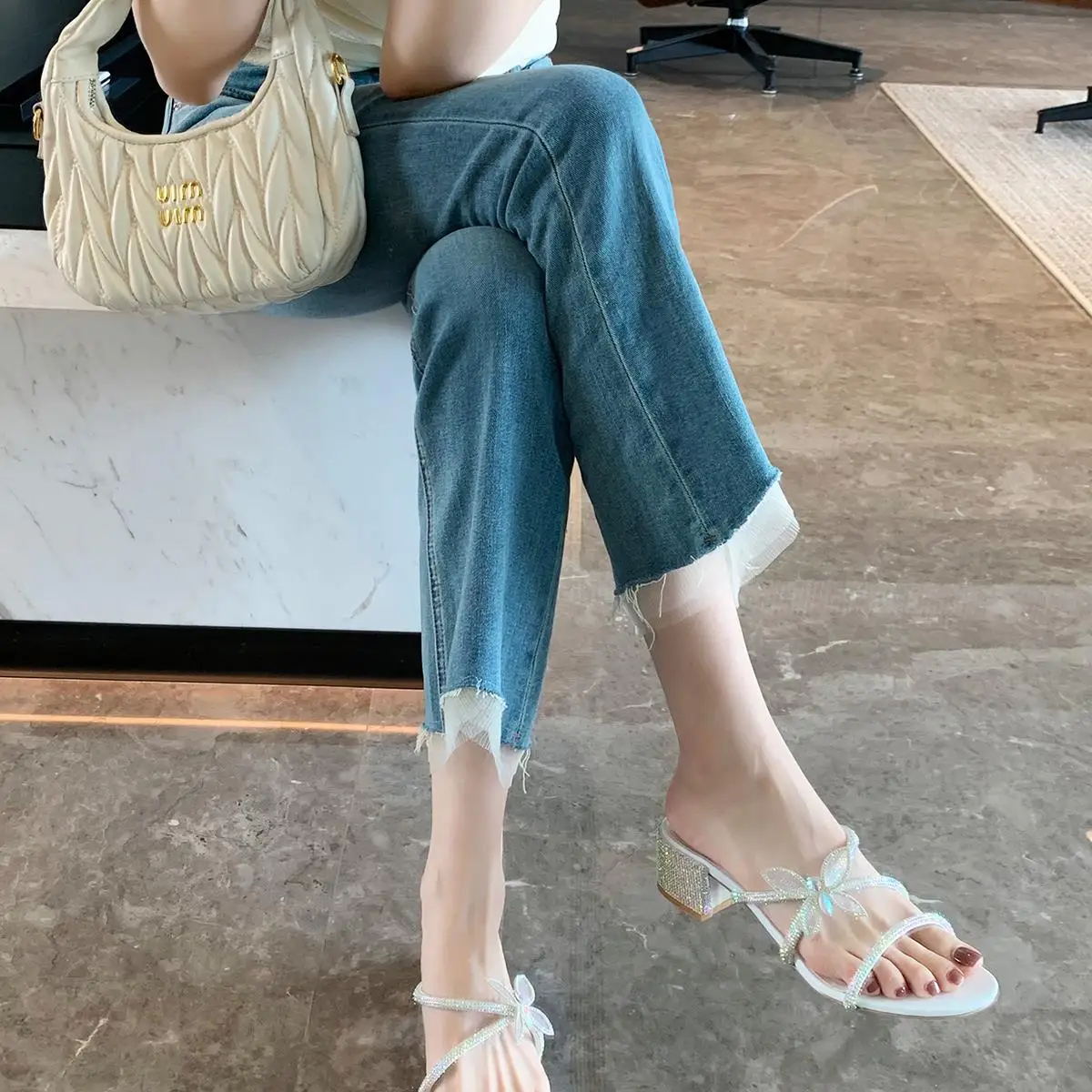 Женские тапочки большого размера 42